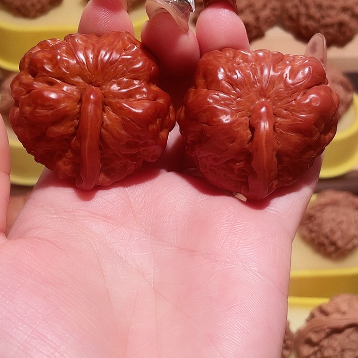 把件文玩核桃一帆风顺