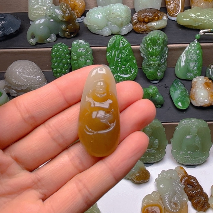 和田玉挂件未镶嵌