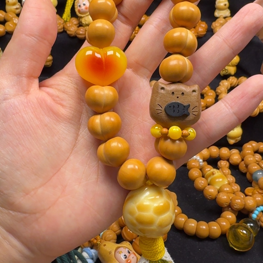 核桃手串/手链柯基手修屁桃