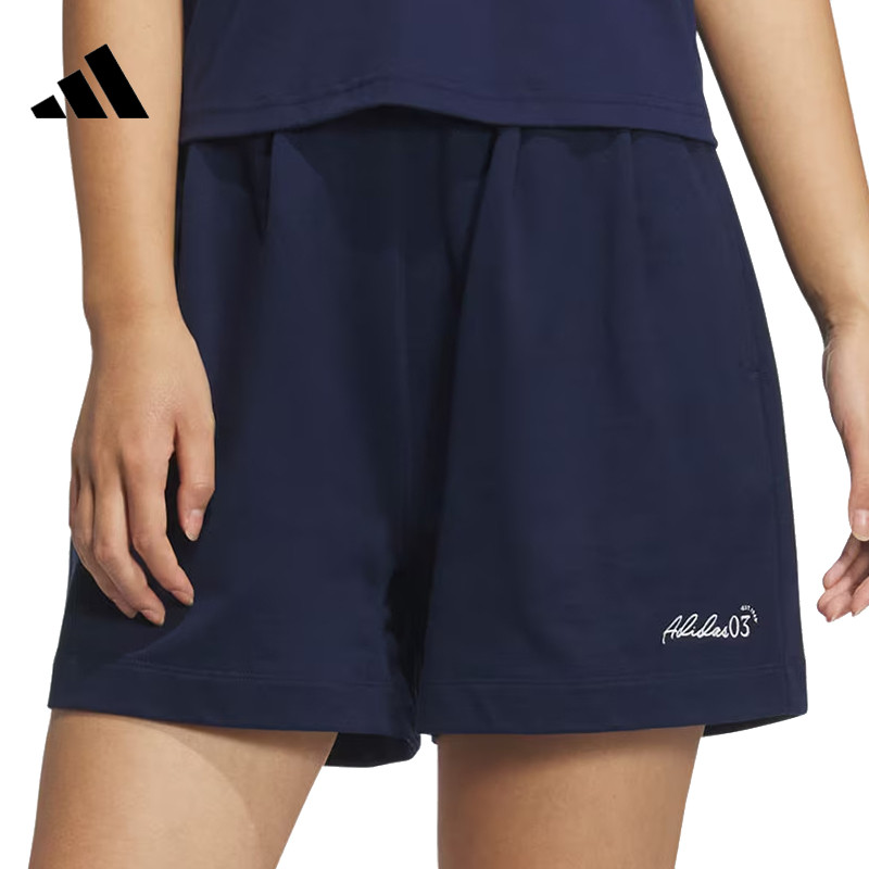 Adidas阿迪达斯夏季女子运动休闲短裤裤子JZ5847