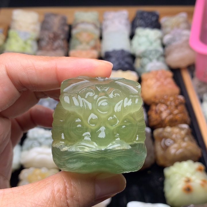 玛瑙/玉髓合金挂件