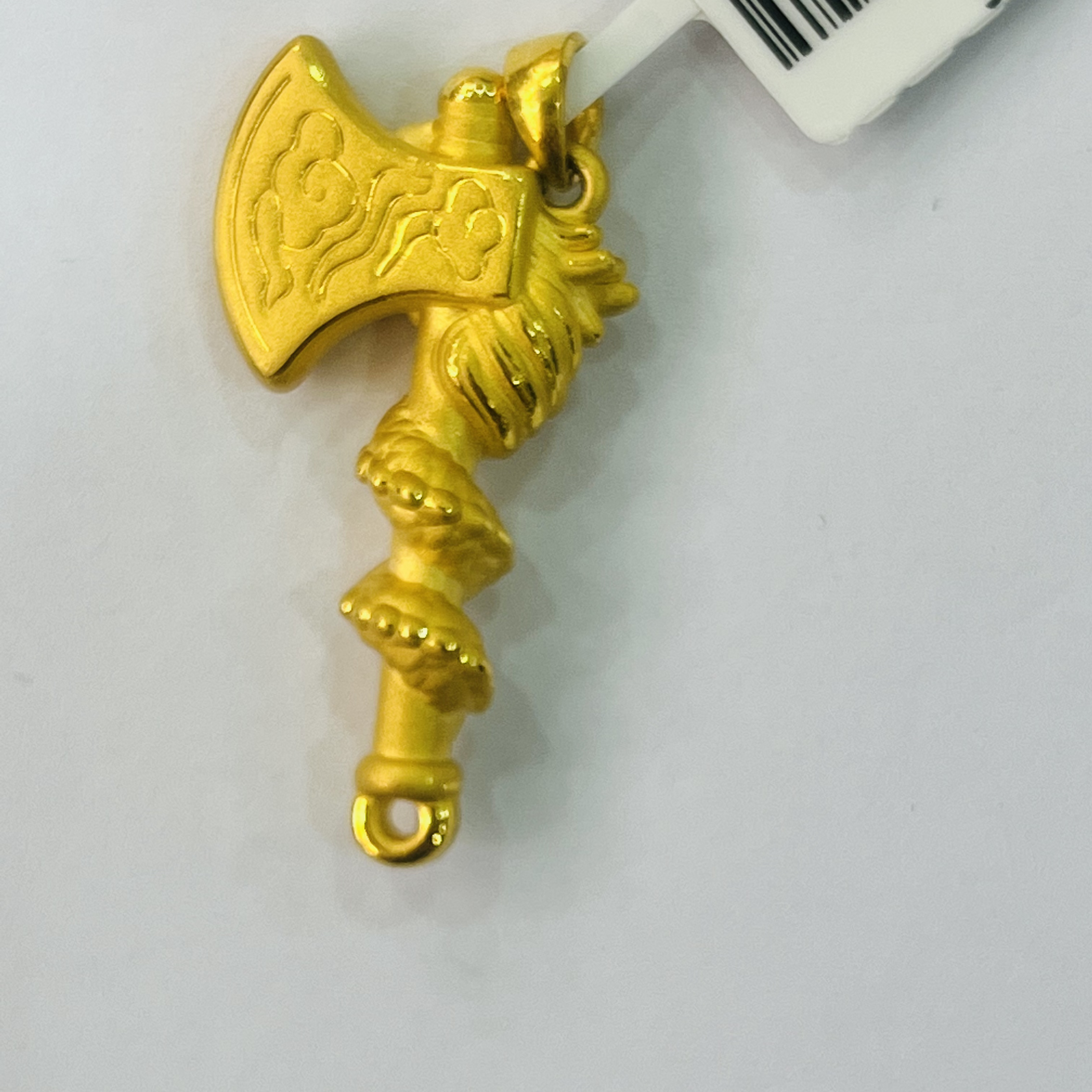 【小云专享】 足金999饰品 斧头吊坠 4.02 GP