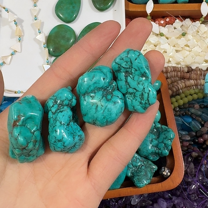 心***蕴玛瑙/玉髓合金珠宝半成品4号打包