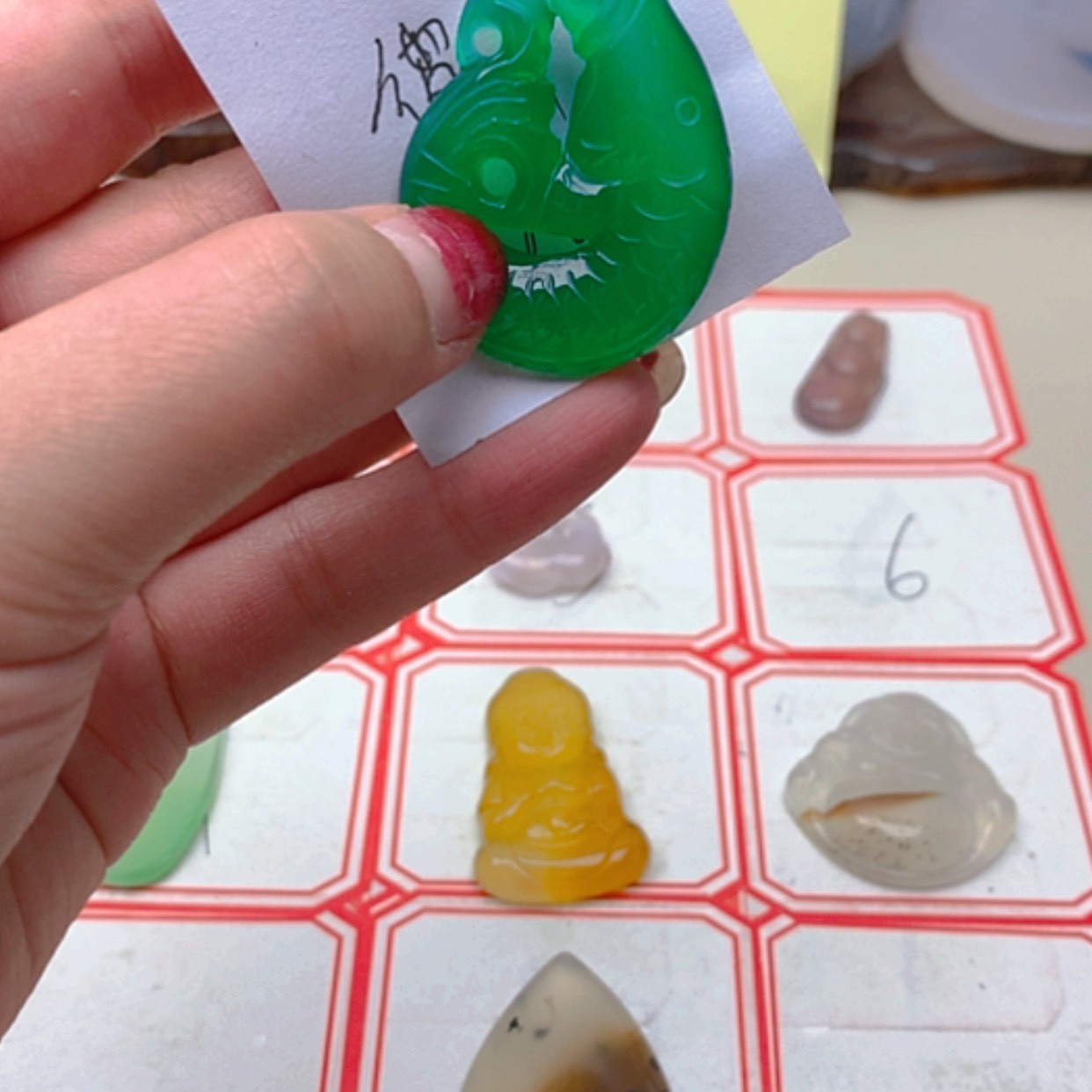 【闪购商品】玛瑙/玉髓珠宝半成品合金彼**开