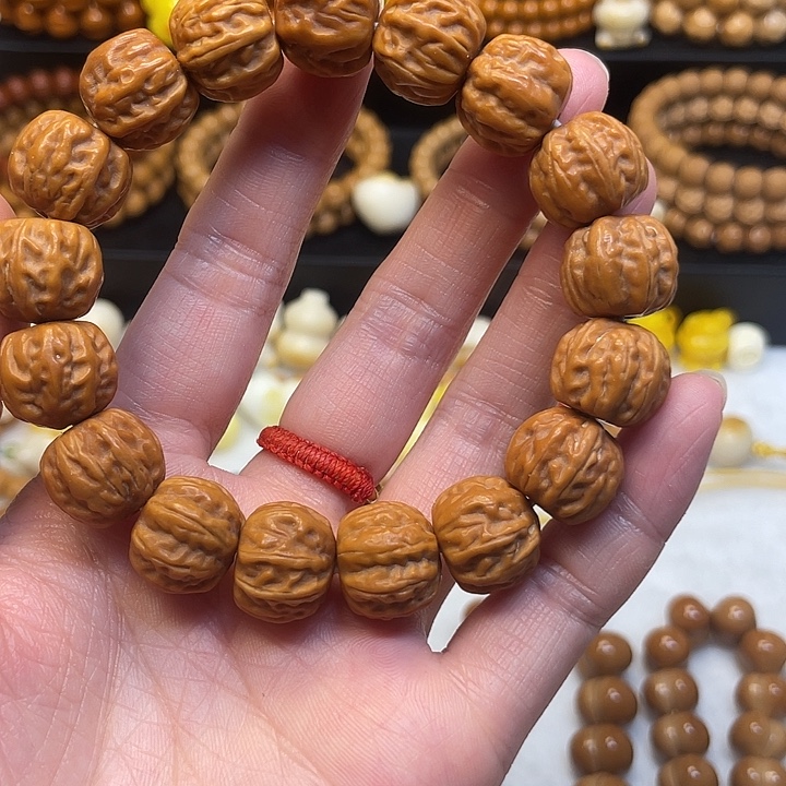 猴头核桃雕刻微瑕大八楞