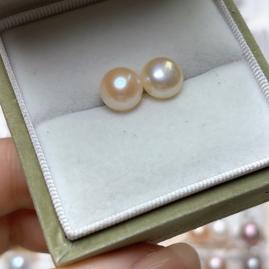 淡水珍珠银S925镶嵌吊坠(赠链)