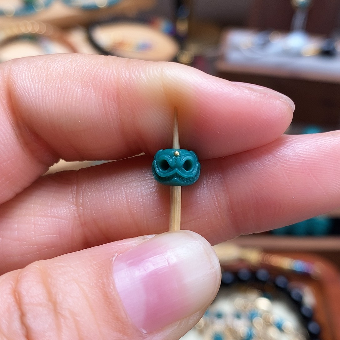 绿松石珠宝奇石未镶嵌