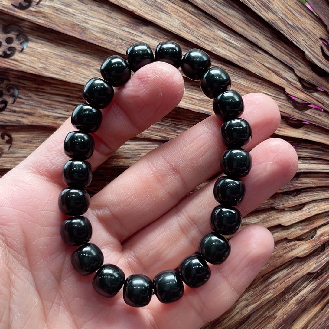 和田玉手串未镶嵌纏*℡塔9.10老型