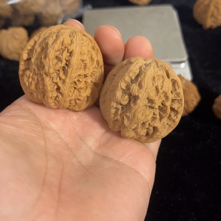 把件文玩核桃43左右将军膀，编号00006