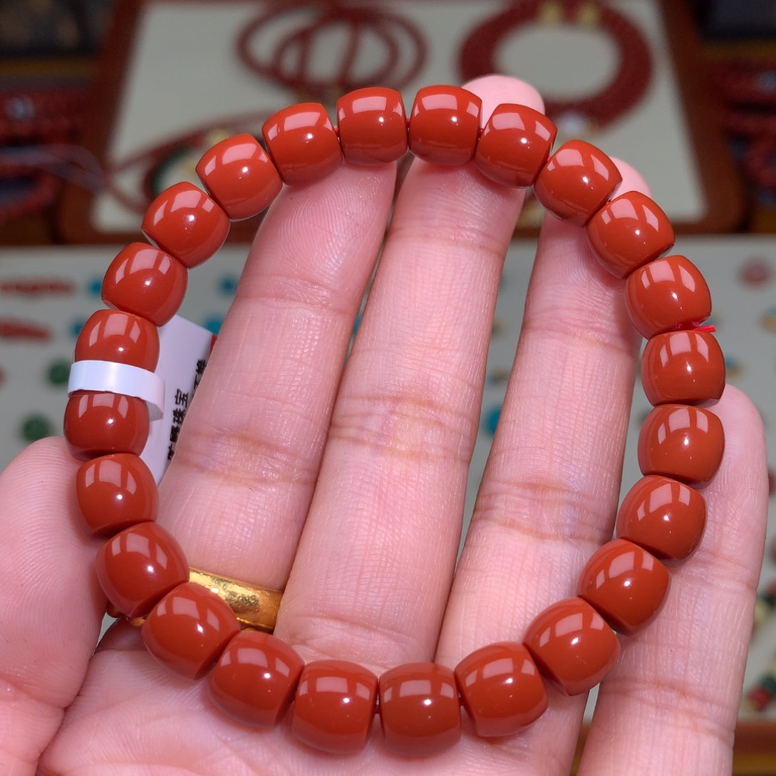 南红玛瑙未镶嵌颈饰