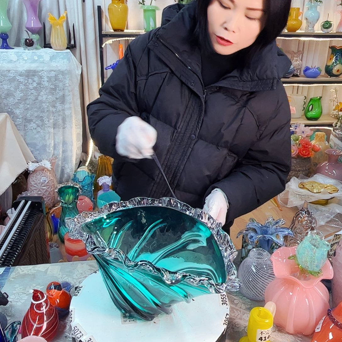 果斗家悦美居琉璃摆件