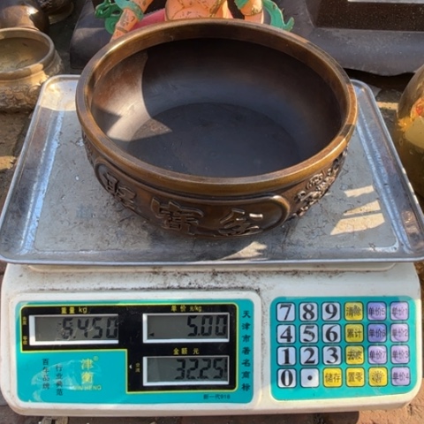 1***道黄铜铜器理性消费