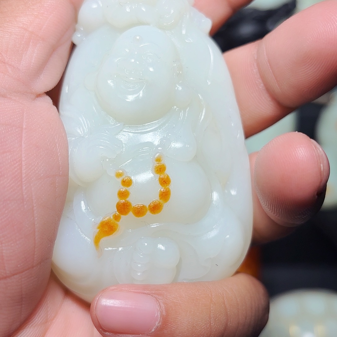 和田玉挂件未镶嵌用**0