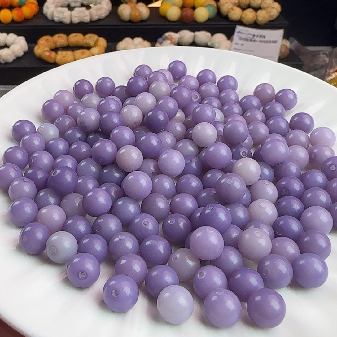 吊坠菩提根/象牙果卡8.5香芋紫圆100卡牌➕20颗备珠