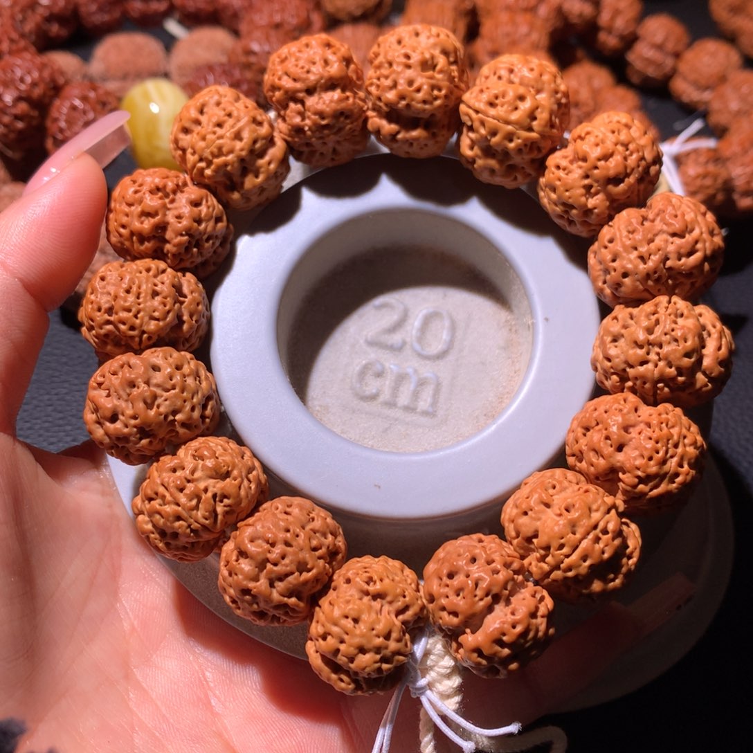 金刚菩提手串21+梁醉梅花定制