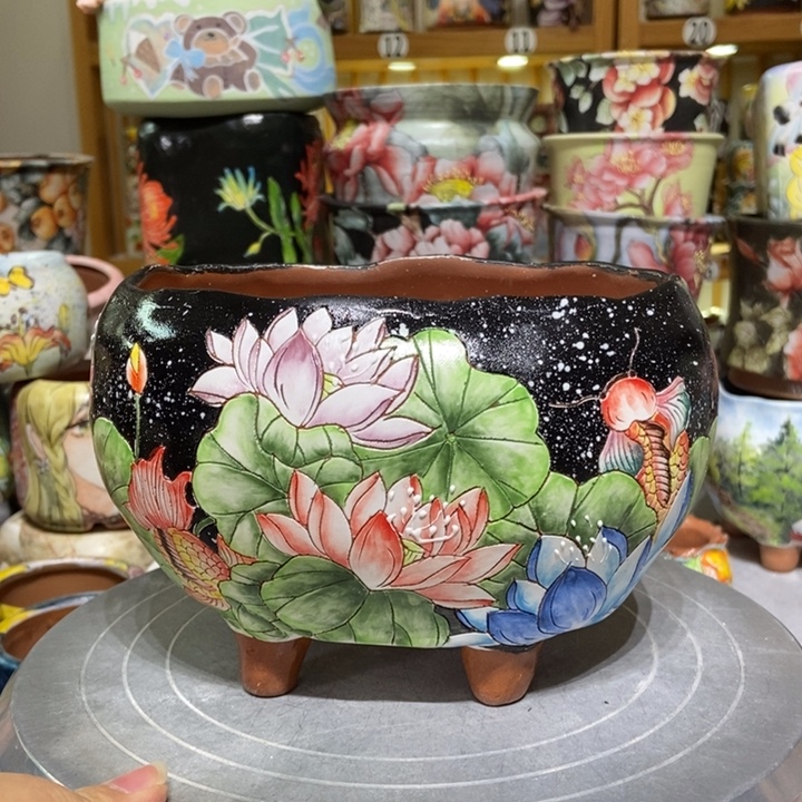 景德镇艺术手绘作品