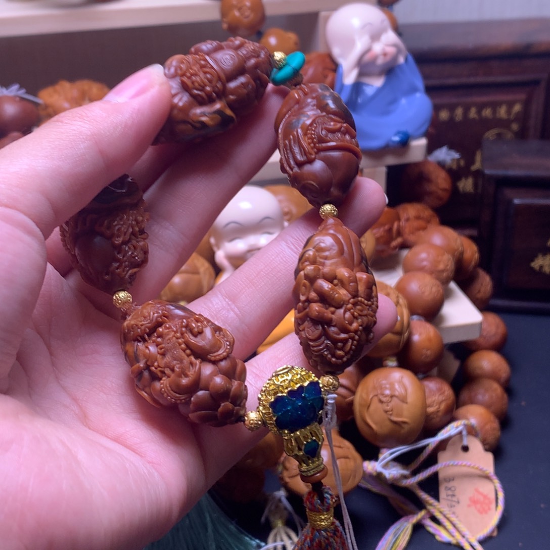 手串/手链橄榄核强行招财