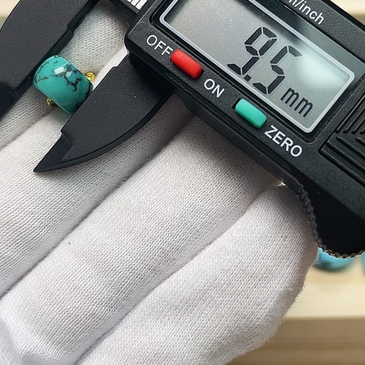 绿松石鼓珠未镶嵌