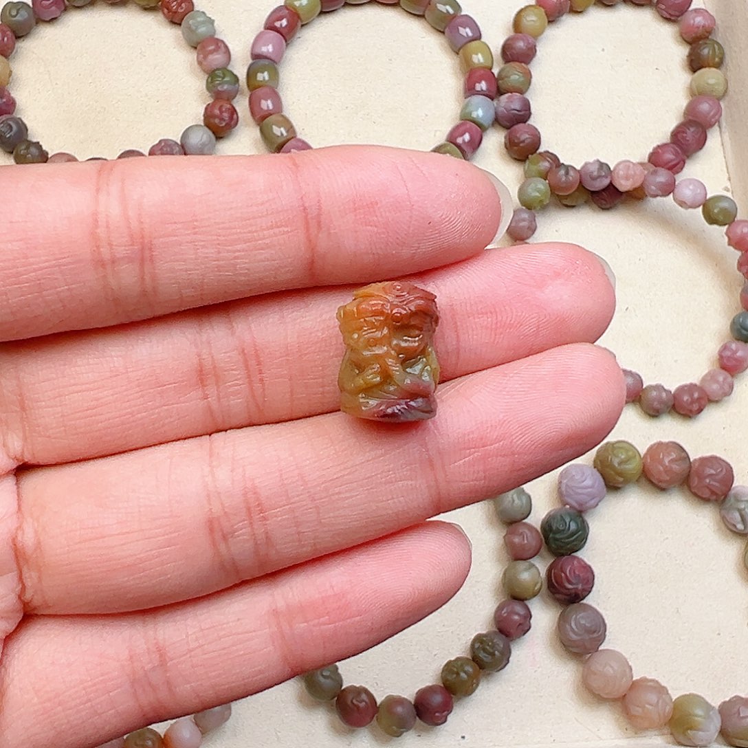 玛瑙/玉髓珠宝半成品未镶嵌