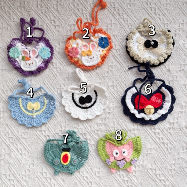 宠物猫咪狗狗口水巾饭兜