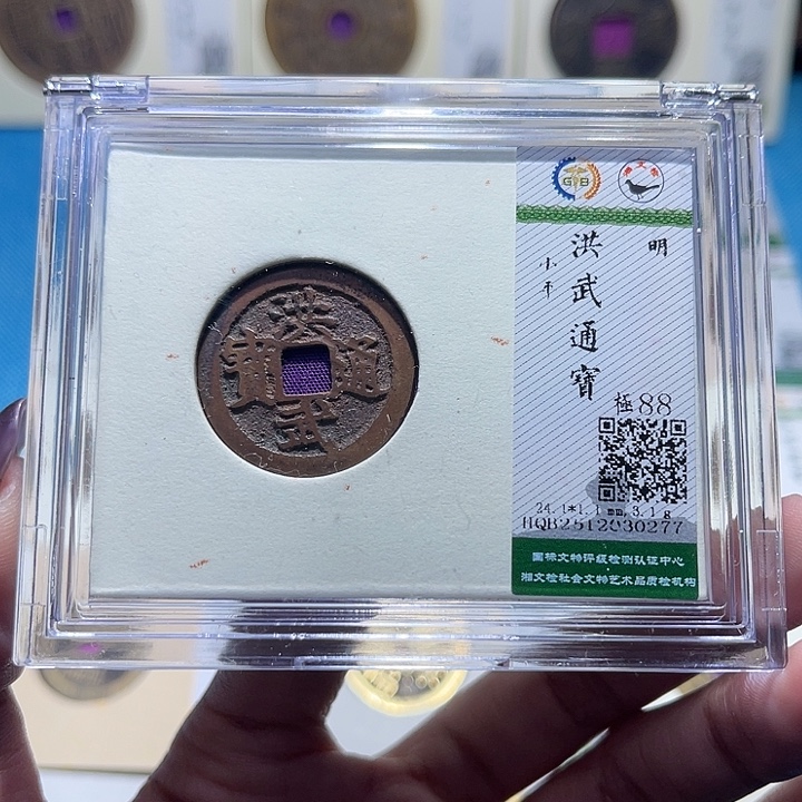 铜福宝洪武通宝0277