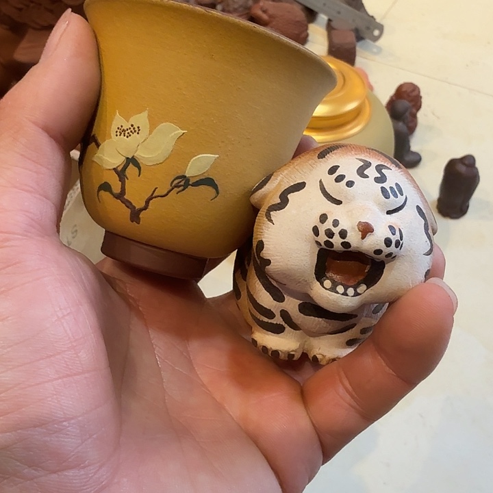 多***…茶宠紫砂雕塑瑕疵茶宠