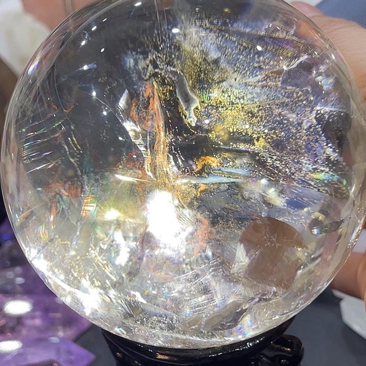 水晶未镶嵌珠宝半成品