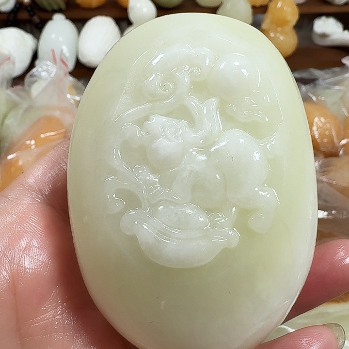 快***生砖雕石头手把件不退不换