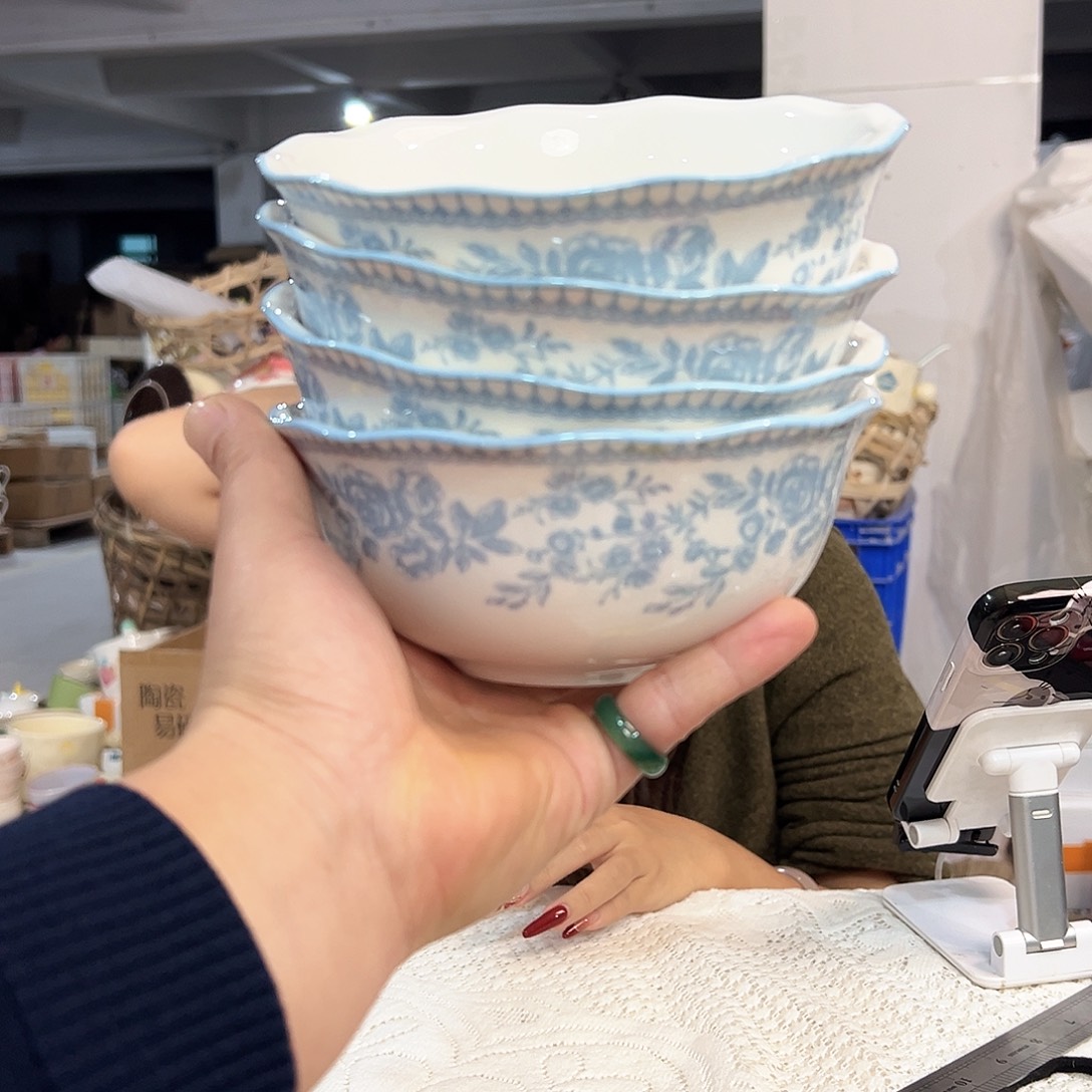 潮州陶瓷工厂微瑕6寸