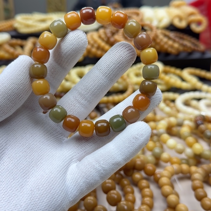 菩提根/象牙果手串10.11 5年 鬼工