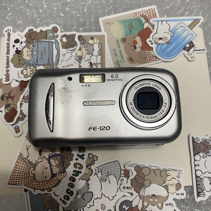 9新 Olympus/奥林巴斯 奥林巴斯FE120，620万像素，屏老化裸机
