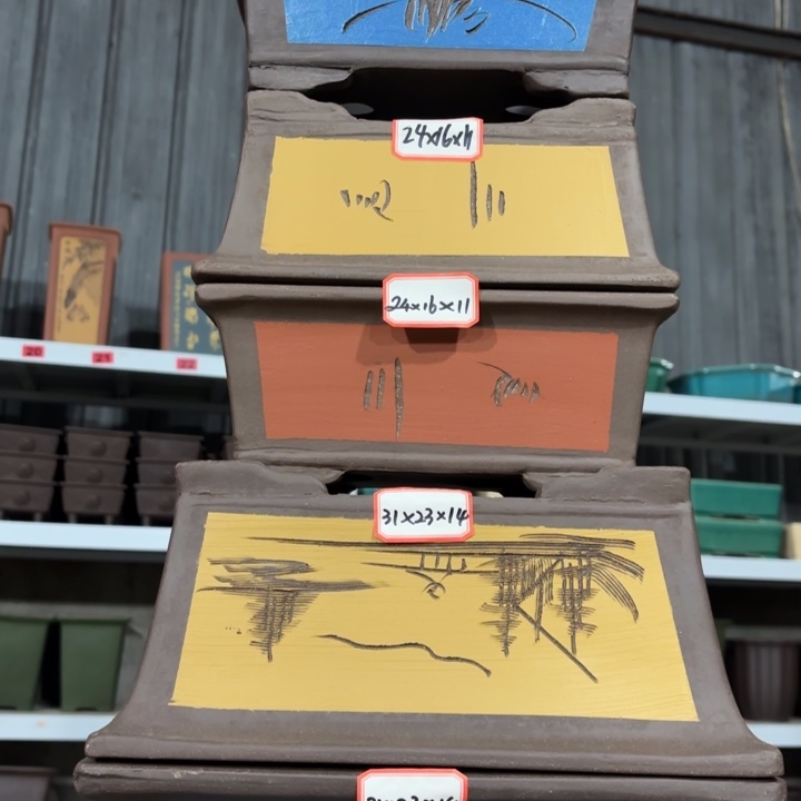 紫砂花盆          100-5