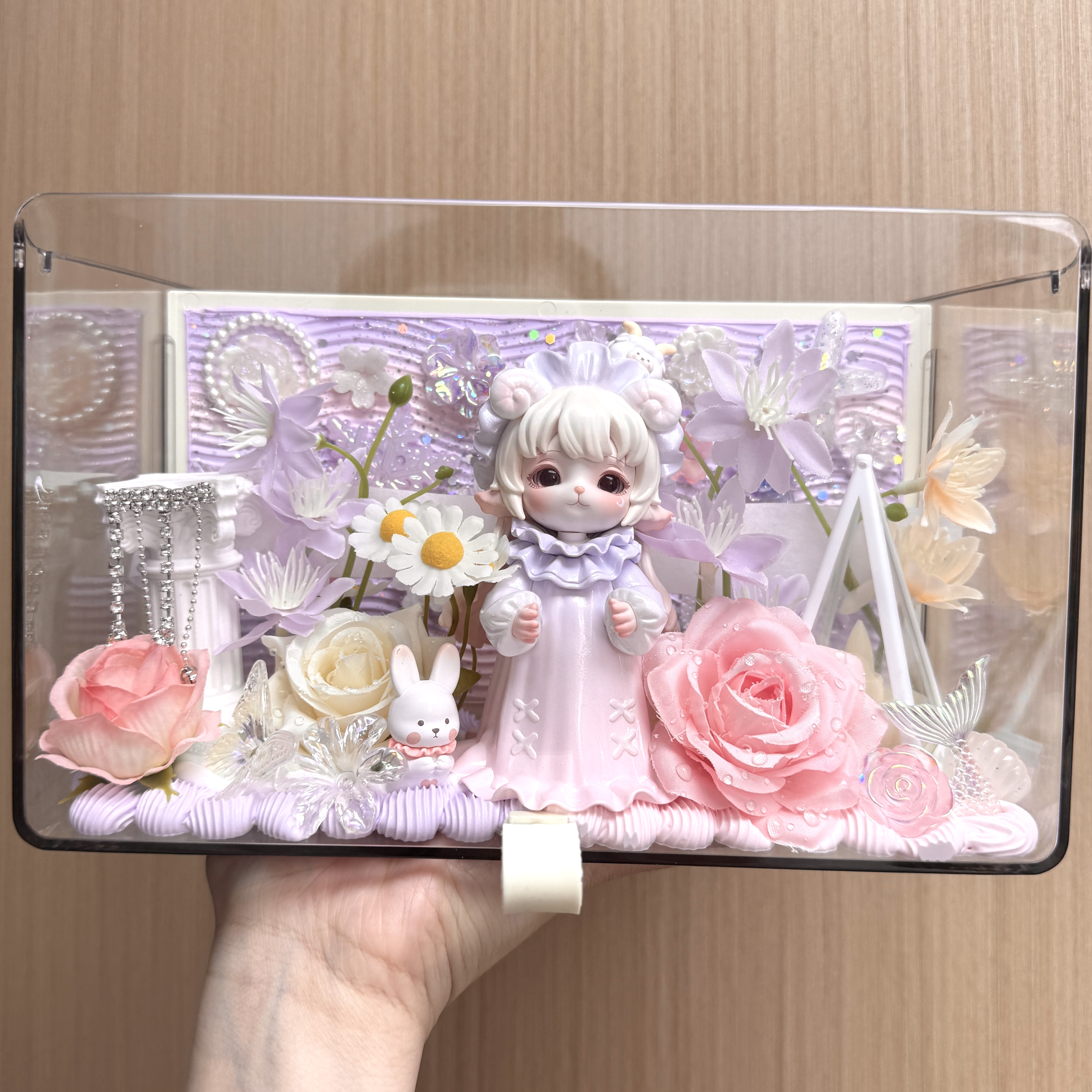 【主播现拆】正版重工DIY奶油胶加高大抽屉 储物收纳 氛围摆件