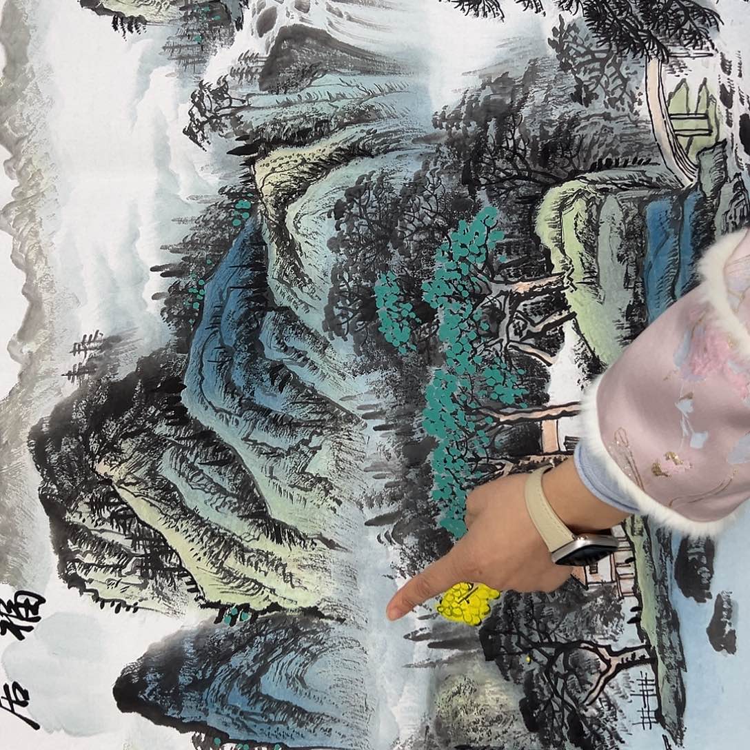 国画纯手绘国画作品欣赏