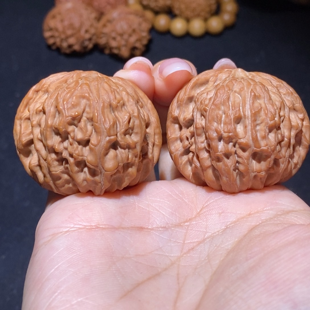 吊坠文玩核桃40全品磨盘7