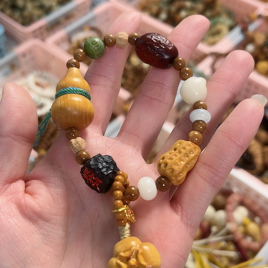 菩提根/象牙果手串好事发生单圈