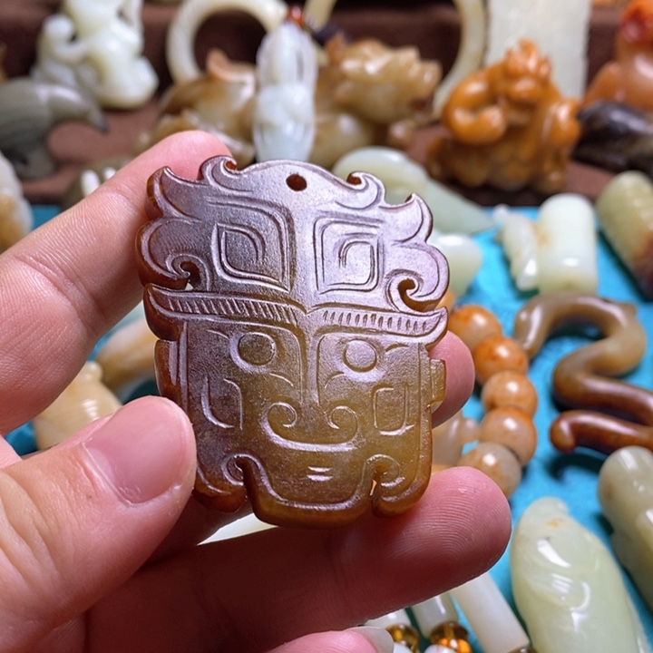 和田玉挂件未镶嵌