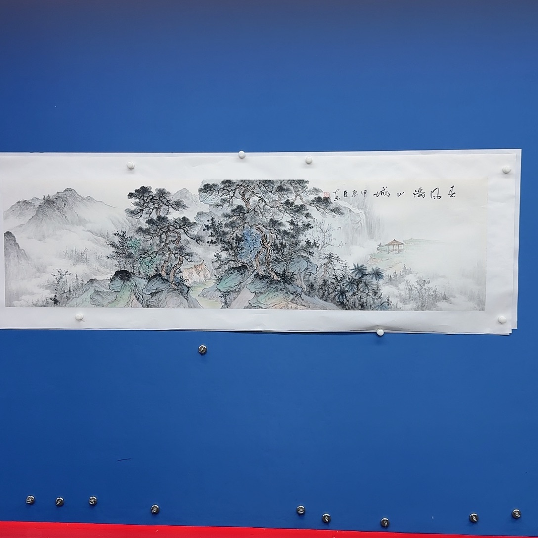 国画多次参加国内外重大