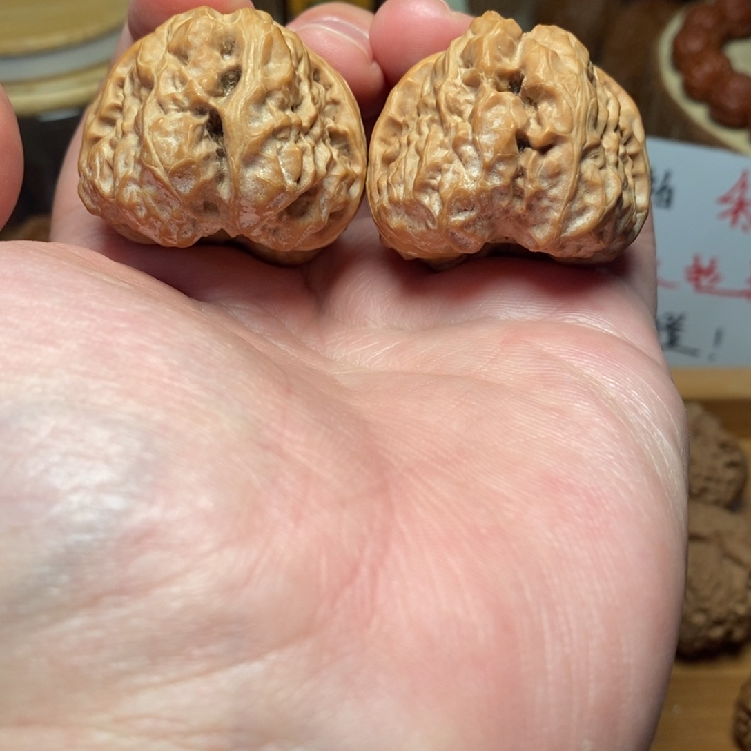 文玩核桃把件40蛙蛙