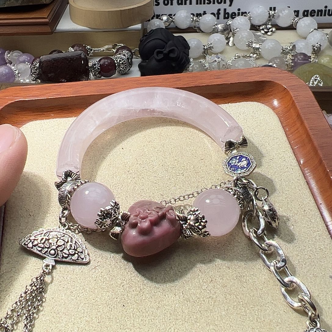 水晶未镶嵌手链水晶手链