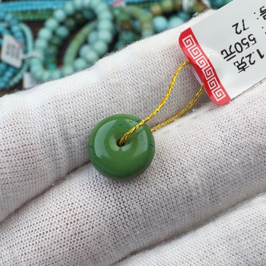 未镶嵌绿松石珠宝奇石C****