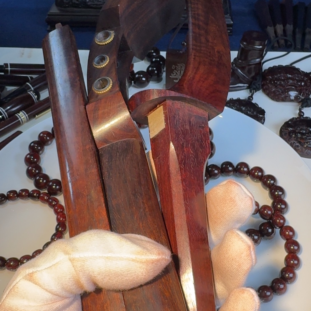 應***觀手串/手链小叶紫檀印度小叶紫檀日本三咪线琴