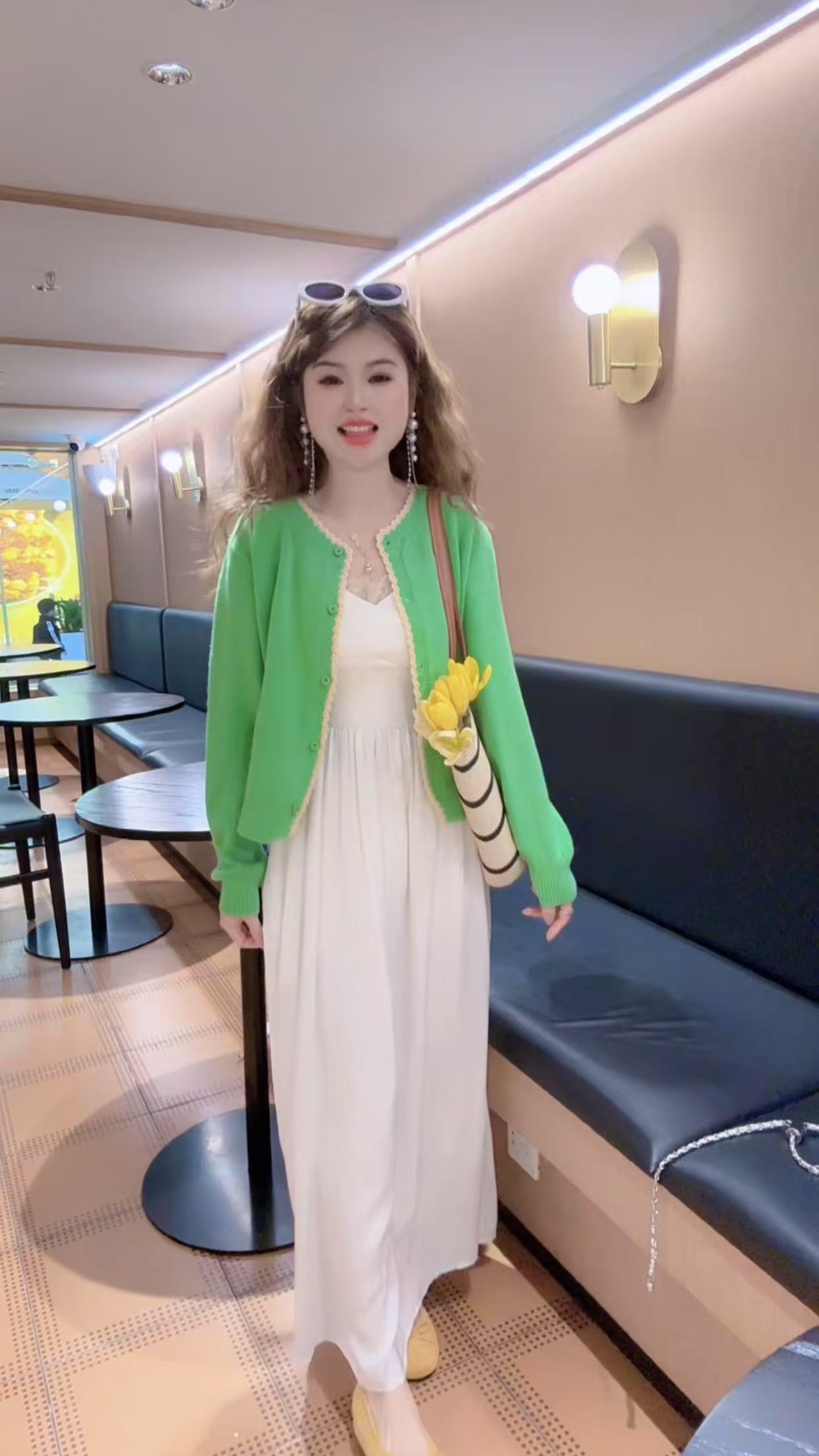 【月月专享】粉色际遇.韩系纯欲多巴胺减龄连衣裙 XXJ-Z00254