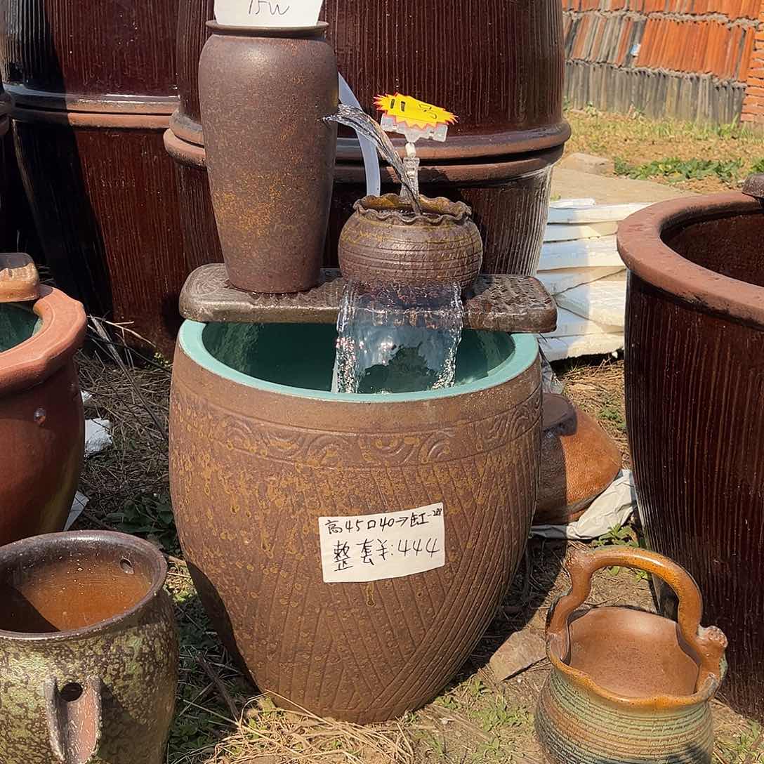 紫砂花盆整套流水