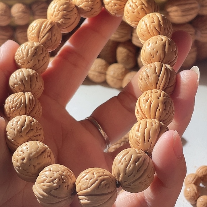 桃核吊坠桃核手串元宝34