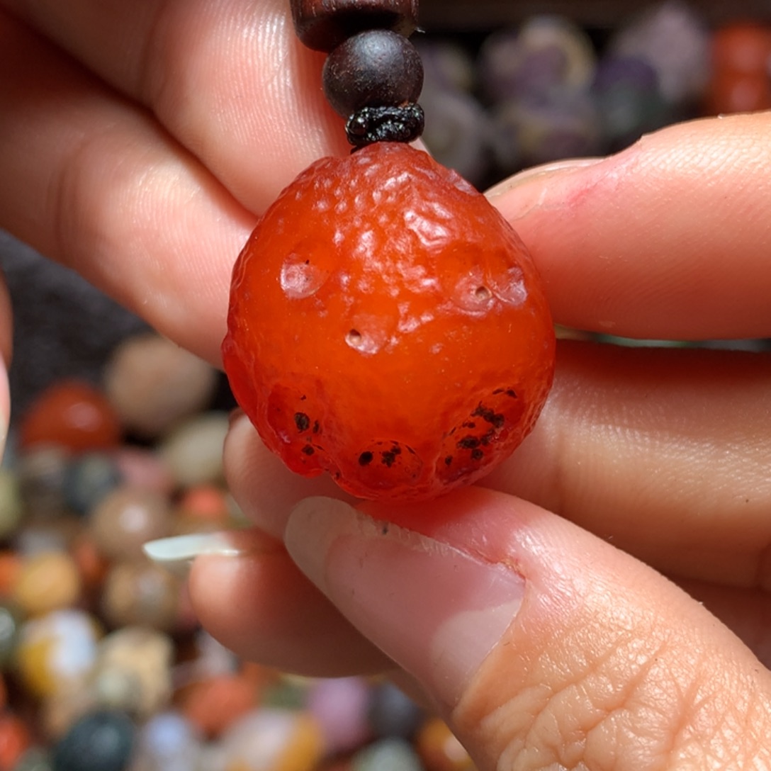 未镶嵌玛瑙/玉髓珠宝半成品