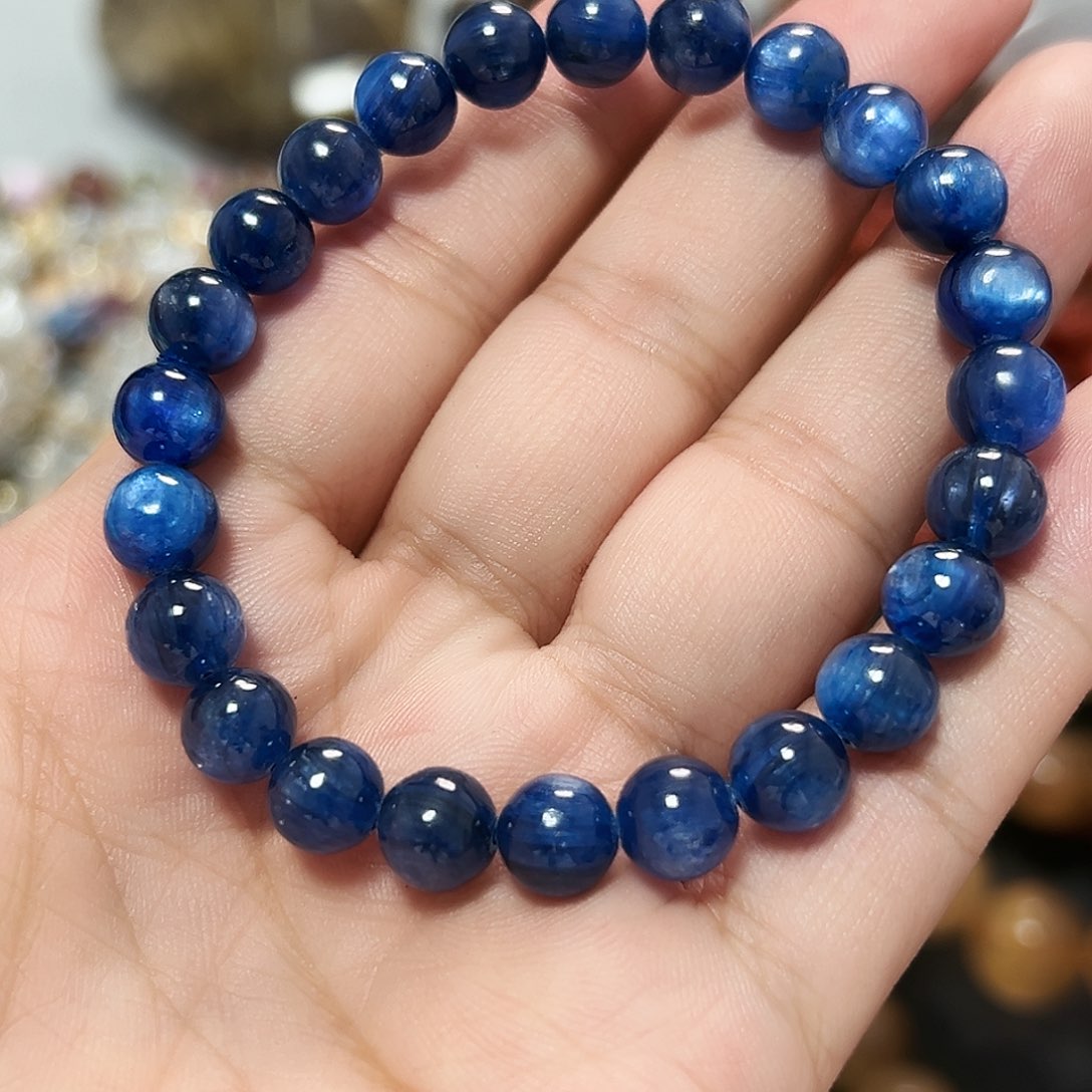 未镶嵌手链水晶暴力蓝晶石61号