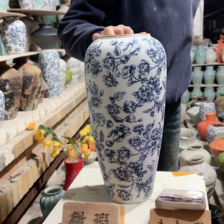 摆件陶景德镇陶瓷花瓶瑕疵专场