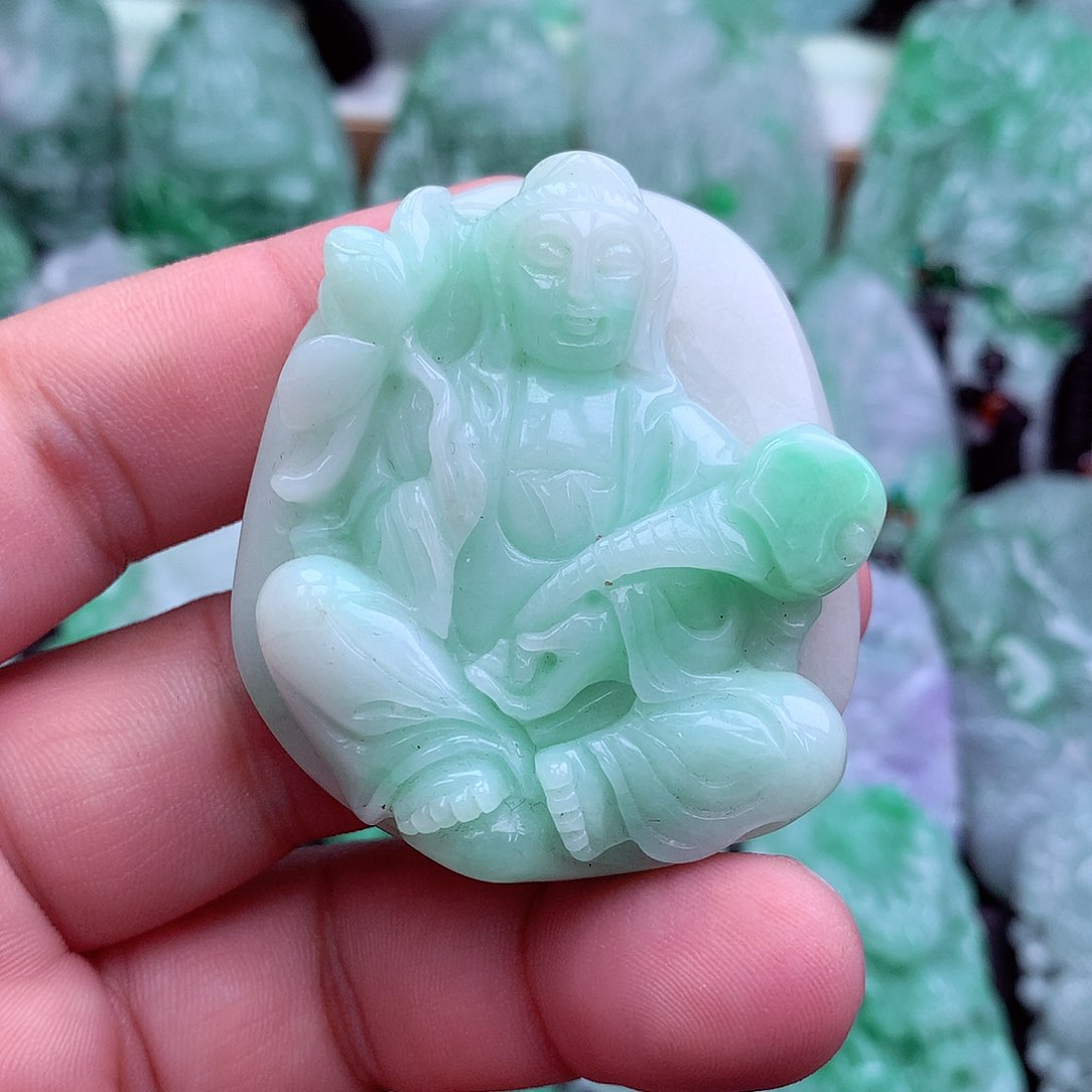 翡翠吊坠(不含链)未镶嵌