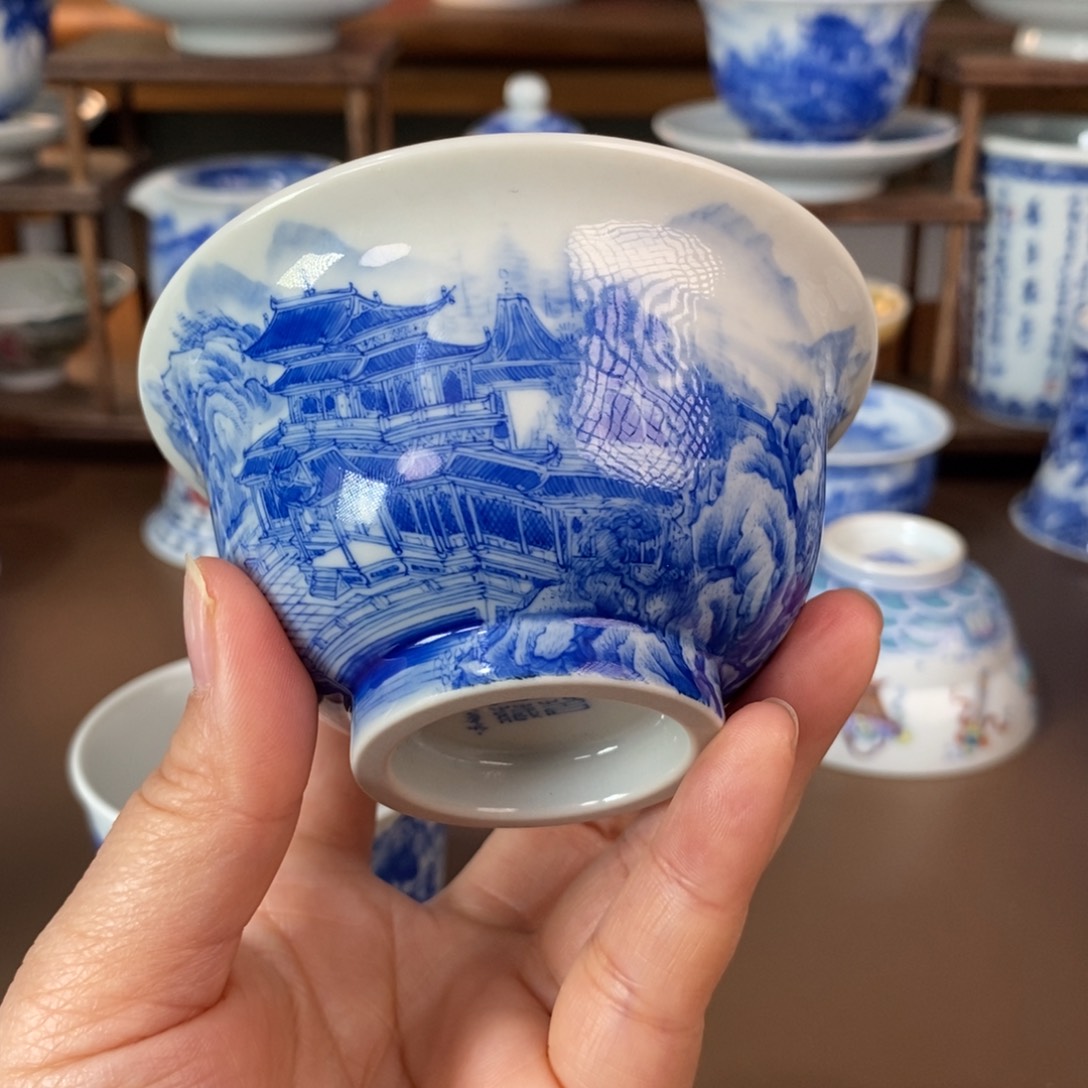 景德镇陶瓷手工手绘